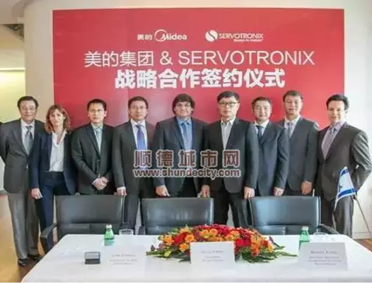 機器人業務再布點 美的與外企開展合作